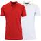 Galaxy by Harvic Tagless Dry-Fit Moisture-Wicking Men's Polo Shirt 2 Pack
